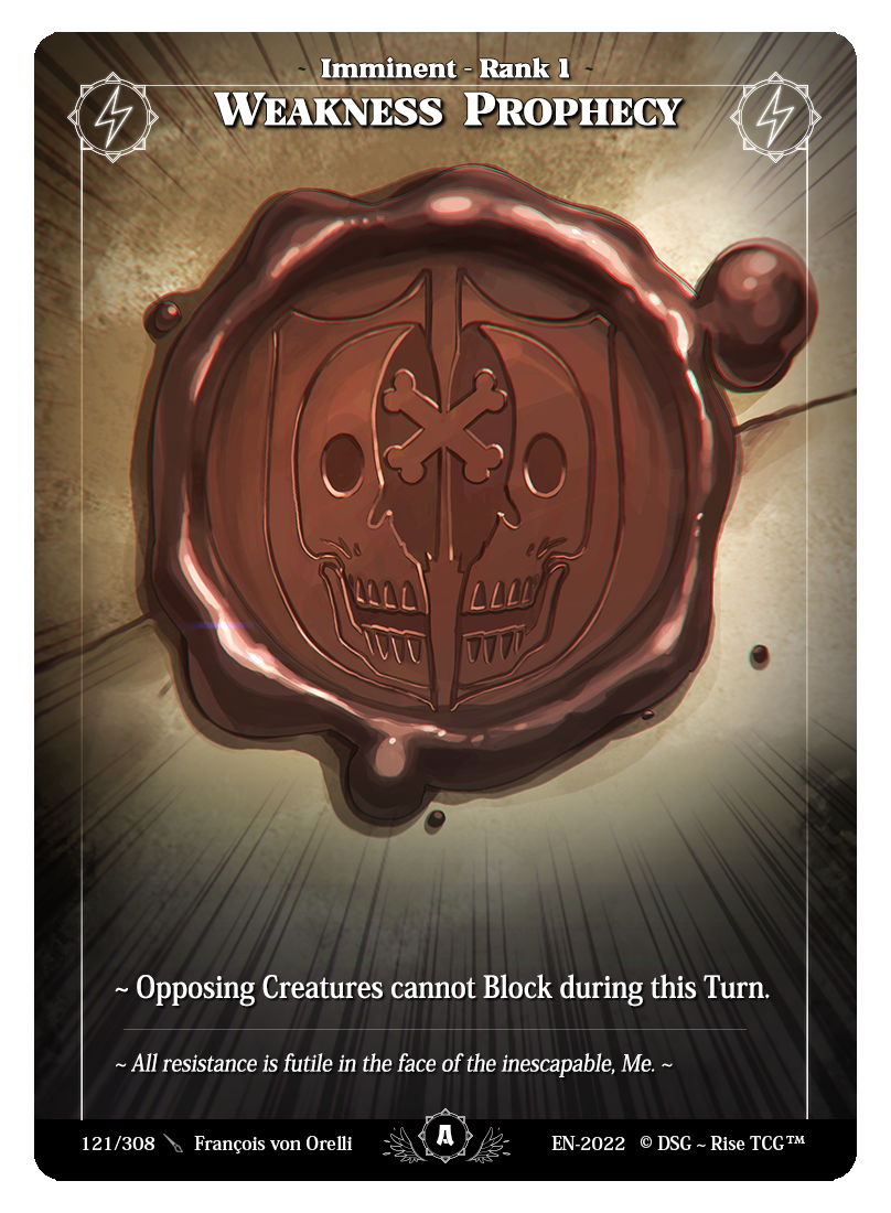Weakness Prophecy