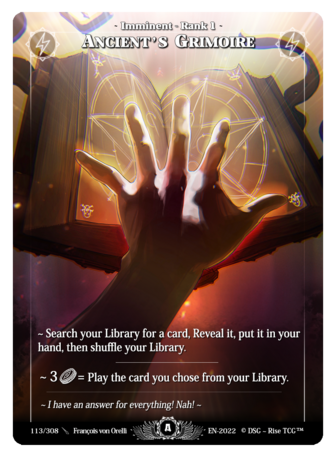 Ancient's Grimoire
