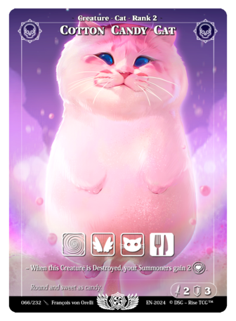 Cotton Candy Cat