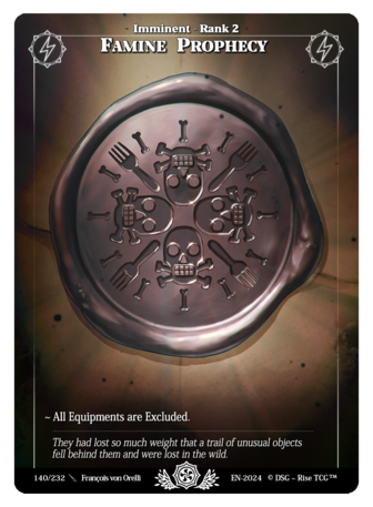 Famine Prophecy