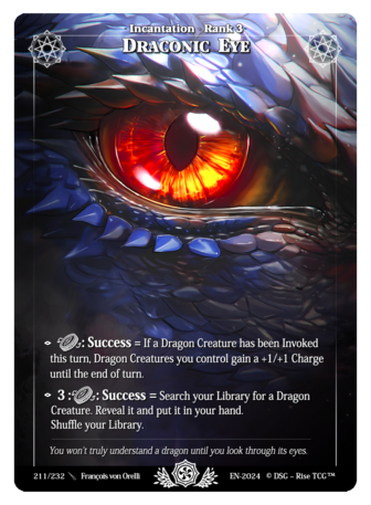 Draconic eye