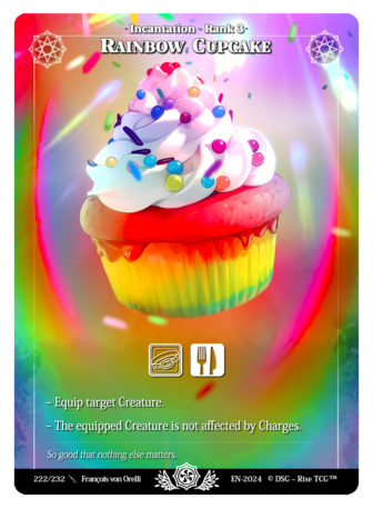 Rainbow Cupcake